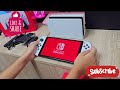 Unboxing this White Nintendo Switch Oled #unboxing #asmr #nintendoswitch