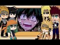 Pro Heroes React To Deku VS Class 1A // BNHA