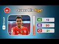 Ultimate Football Quiz: ⚽️🔥 | Guess the Age of Football Players
