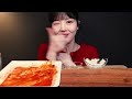 Crispy Honey Combo Fried Chicken with Spicy Buldak Fire Noodles Mukbang ASMR