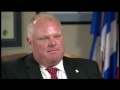Rob Ford's CBC interview