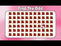 Find the Odd Emoji Out  | Emoji Challenge  |  Find the Odd One Out - Fun and Challenging Puzzle