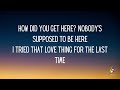 Deborah Cox - Nobody's Supposed To Be Here (Lyrics)