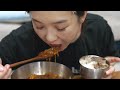 Real Mukbang:) Korea’s representative holiday food ☆ Bulgogi, Japchae, Beef Jeon, Soup