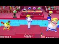 Princess peach Mario and sonic Olympic Games￼