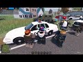 Rookie Officer Calls for SWAT BREACH After ROBBERY! - Liberty County Roblox