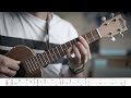 Secunda - Skyrim // The Elders Scroll V || Ukulele Fingerstyle Tab || Grade 5