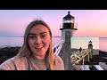 My Trip to Maine | Acadia National Park, Bar Harbor, Lighthouses + more