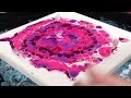 DESERT ROSE - Acrylic Pour Painting and Fluid Art at Home