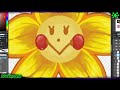 Smile For Me Flowers Speedpaint || Short Ver || Yugo Limbo Fanart