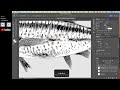 Photoshop Tutorial || Vintage Style Fish Vector Graphic Poster Design || Free Download The PSD File👇