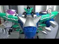 Power Rangers Dino Thunder 3 Dinosaur Megazord Toys Transformation 파워레인저 다이노썬더 3대 공룡 로봇 장난감 변신