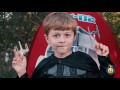 GIANT EGG SURPRISE OPENING! Star Wars The Force Awakens Toys Kids Video