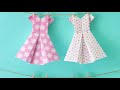 How to make an origami dress - craft tutorial