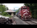 Vermont Rail System GMRC 263 Climbs over the Green Mountain Gateway