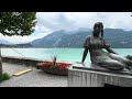 🇨🇭 TOP PLACES IN SWITZERLAND, BRIENZ : The Swiss Alps' Best-Kept Secret, Relaxing walking tour, 4K