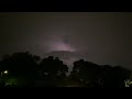 Beautiful light show of lightning in sky || Sunday June 23rd, 2024