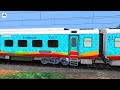 Locomotive Wap4 Shunting on Humsafar Express | Train Simulator | Indian Train | Rail Road Games