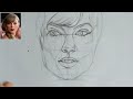 Sketching Taylor Swift using the Loomis method