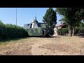 Fiat 2000 tank running