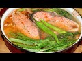 Sinigang Na Salmon Sa Miso | Salmon Sinigang | Sinigang sa Miso #sinigangnasalmon