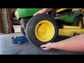 Wheel Bearing Upgrade on a Lawn Tractor