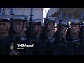 Beating Retreat on Horse Guards Parade 2022 | The Bands of HM Royal Marines