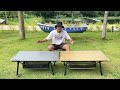 [KruCamping] UNBOX Cargo 3 Way table Space grey