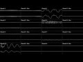 Chrono Trigger - Corridors of Time | Oscilloscope view