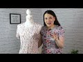 How to draft a simple knit bodice block with sleeve. Step-by-step drafting tutorial