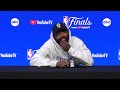 Dallas Mavericks' Kyrie Irving Interview Before Game 5 vs. Boston Celtics - NBA Finals
