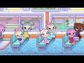 Peppa pig 🐷 in avatar world | New Series | School Bus Trip 🚌