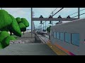 Railfanning at north Elizabeth NEC roblox