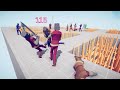 Battle Royale on Pits with Spikes | Totally Accurate Battle Simulator TABS