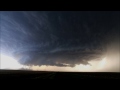 Supercell Timelapse North of Booker, Texas - June 3rd 2013