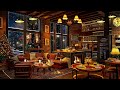 Smooth Jazz Ballad Music at Cafe Shop Space for Deep Sleep, Stress Relief, Relaxing ~ Night Jazz