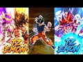 Goku All Forms Transitions!!-Tribute to Akira Toriyama-Dragon Ball Legends