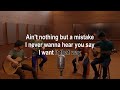 I Want It That Way - Backstreet Boys (Acoustic Karaoke)