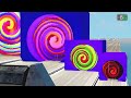 Giant & Small Cars vs Portal Trap with Slide Colors – Cars vs Train vs Bomb vs Police – BeamNG.Drive