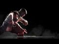 Mortal Kombat X: Predator and Tanya pre-fight intro