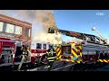 **EARLY ARRIVAL 6th-ALARM** MAJOR Fire Destroys Faith Lutheran Church on Easter Cambridge,MA Box 285