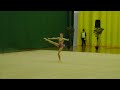 Maria Passechnyy Free  2022 Rhythmic Gymnastic  Championnat Québéc