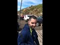 Huge Squid Inks Fisherman || ViralHog