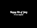 Happy Fourth of July 🇺🇲 🎆