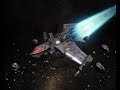 Fredesian Star Cruiser  on its way to planet Hakuba