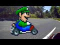 Go Kart Fun with Mario Kart-Inspired Racing and Banana-Throwing