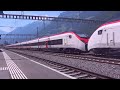 SBB/ CFF/ FFS 501 010 + 501 025   HD 1080p