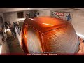 How To Spray Candy Paint - Kandy Tangerine / Orange Over Silver Micro Metal Flake - 83 Ford Bronco