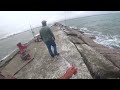 Dropped Fishing Camera with BAIT at the Bottom of a Jetty, Something Crazy Happened!