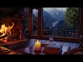 Tuesday Relax in the Quiet Attic and the Sound of Rain | Soothing Jazz Music Helps Reduce Stress